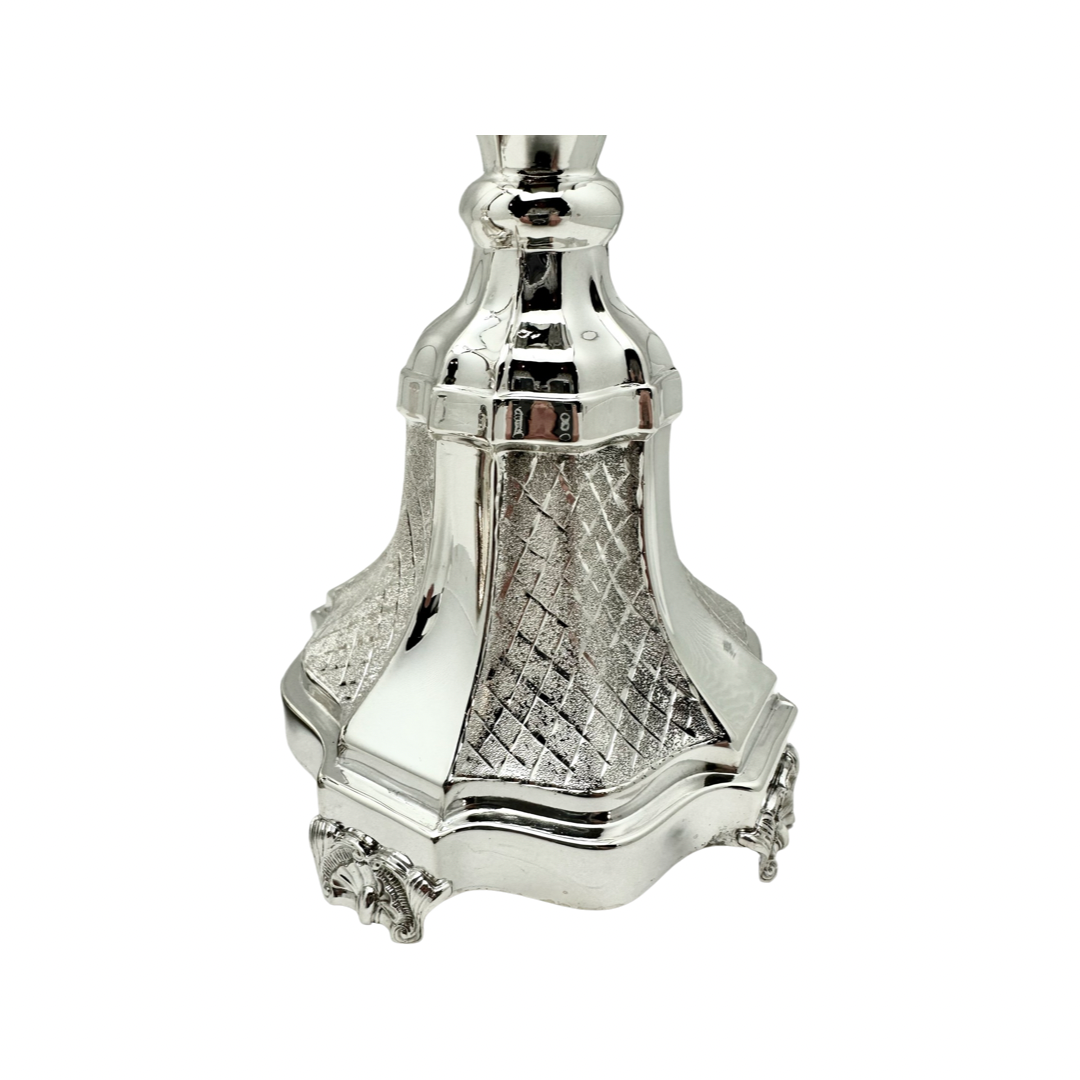Diamond Cut Candlesticks