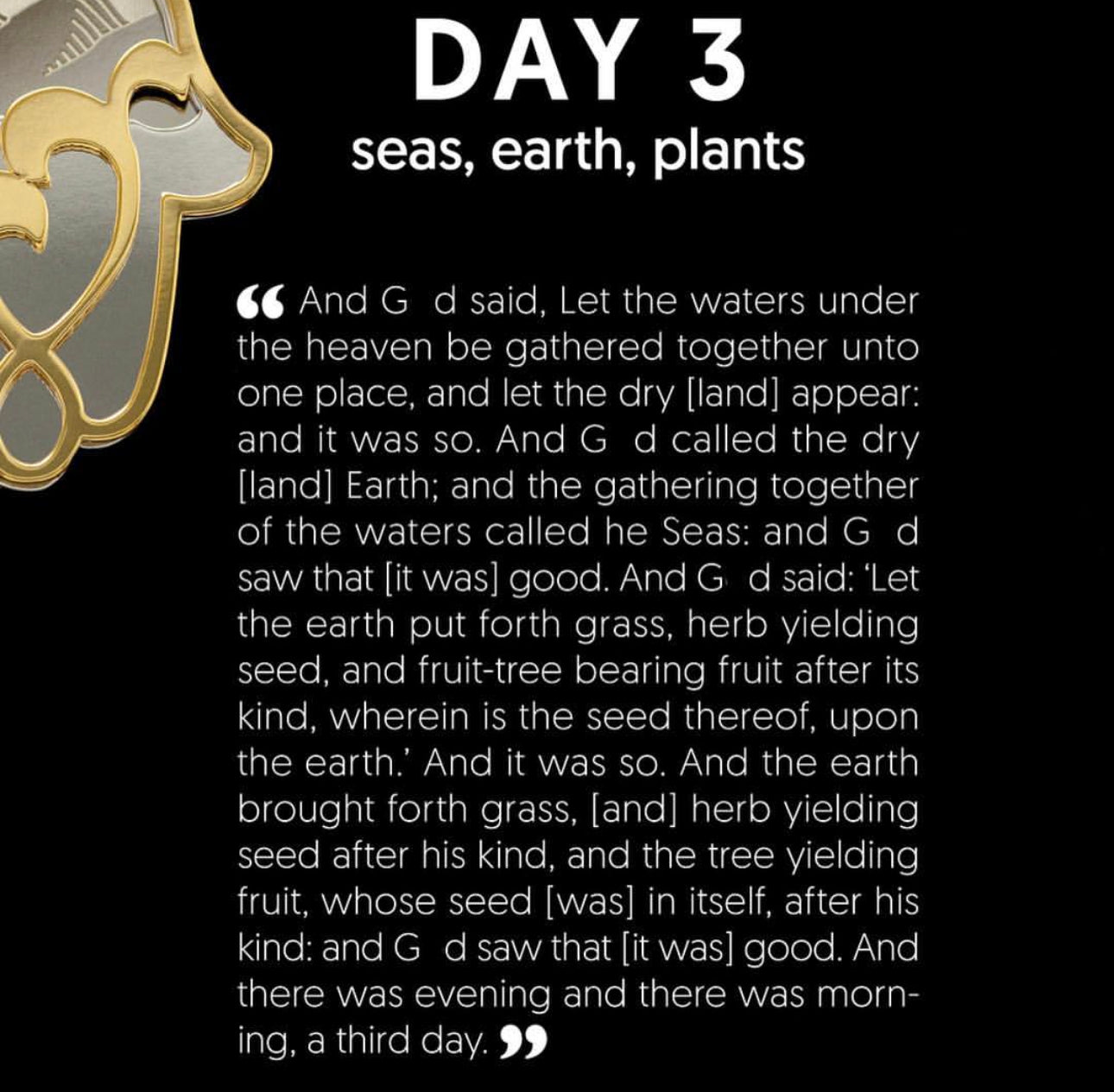 Days of Creation Pendant - Day 3