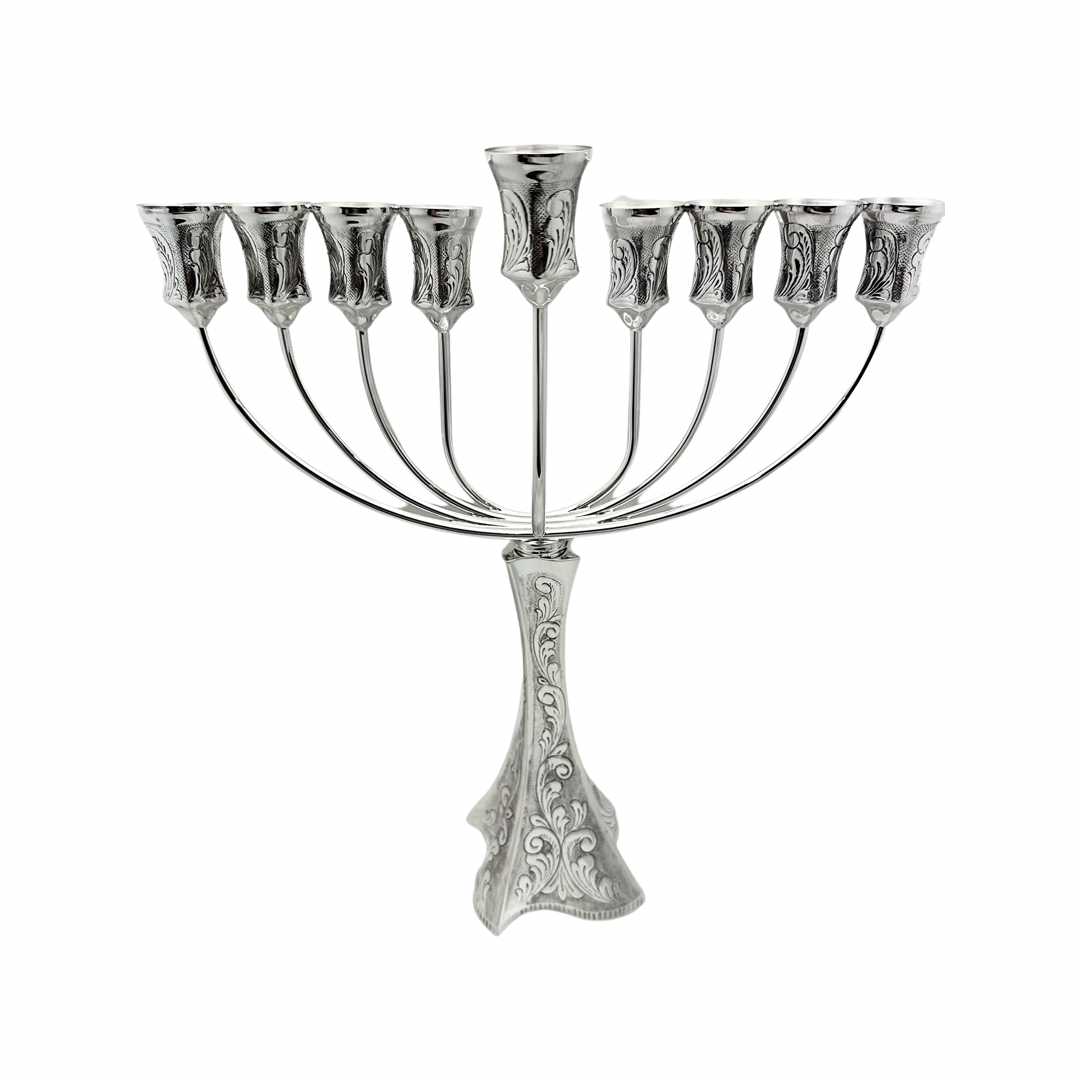 S Shaped Menorah Chased