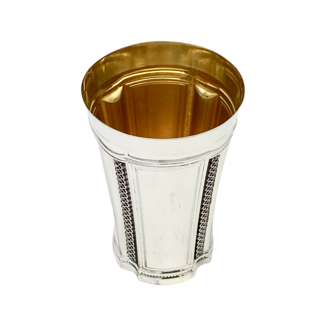 Kiddush Cup Set Filligree