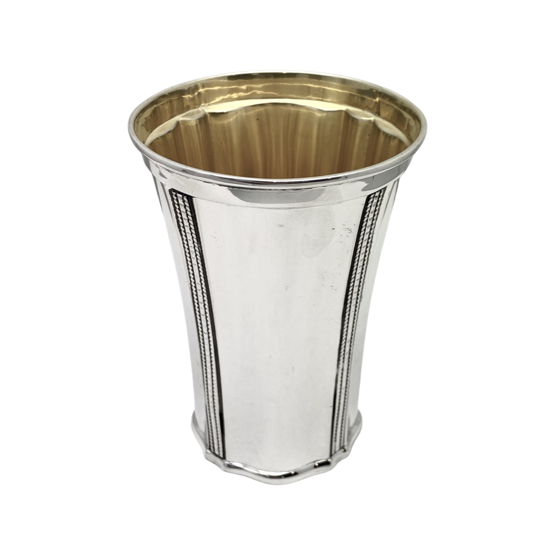 Kiddush Cup Set Sq Plain