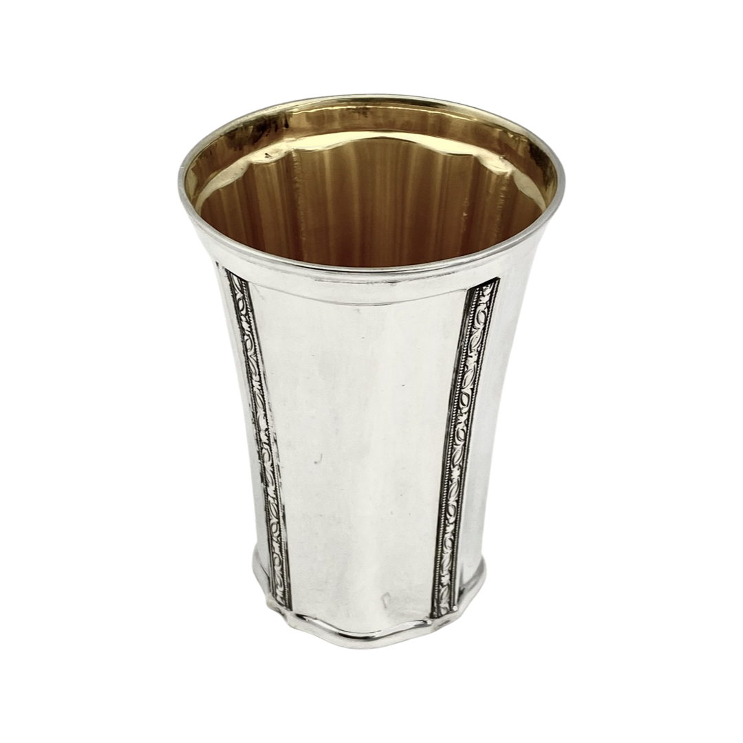 Kiddush Cup Set Sun Leaf