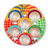 Colorful Seder Plate