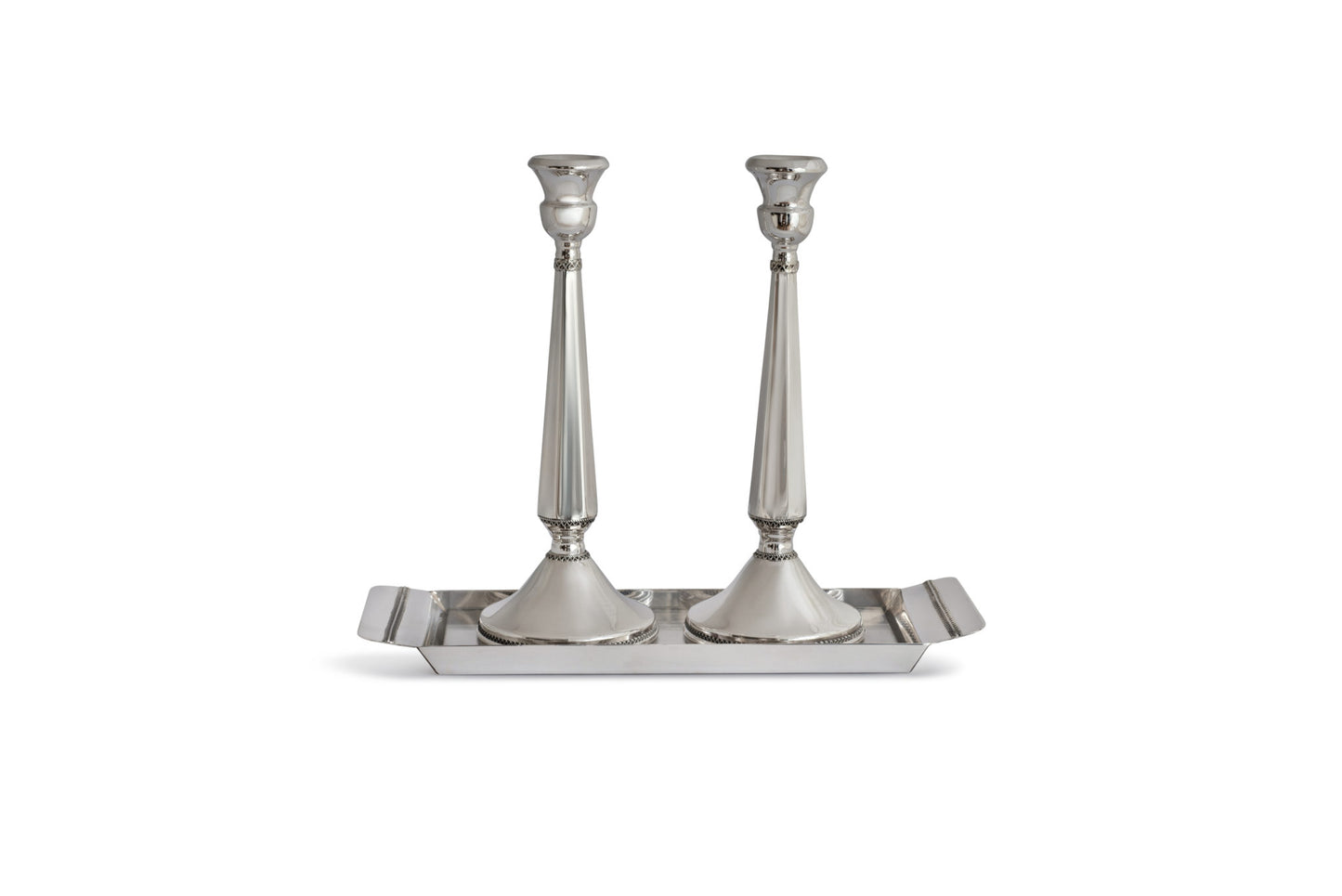 'Hadassah' Candlesticks with Filigree