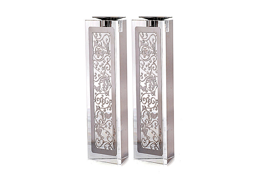 Triangle Crystal Candlesticks