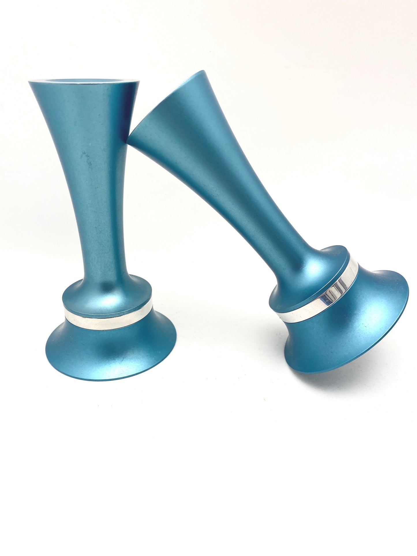 Ofri Anodized Aluminum Candlesticks