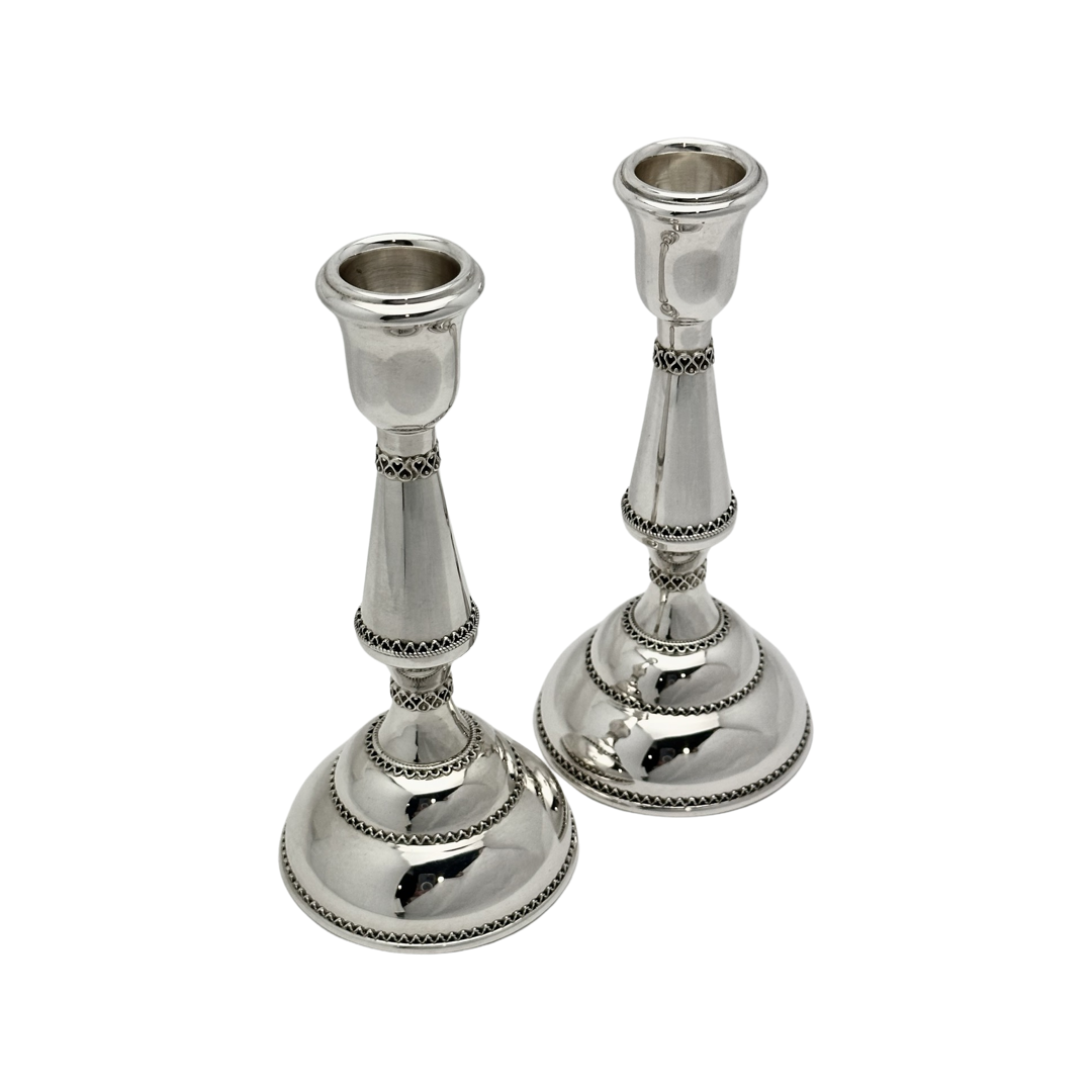 Etti Sterling Silver Candlesticks