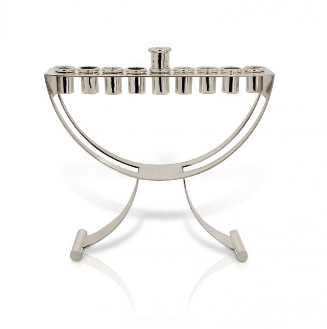 Modern Chanukah Menorah