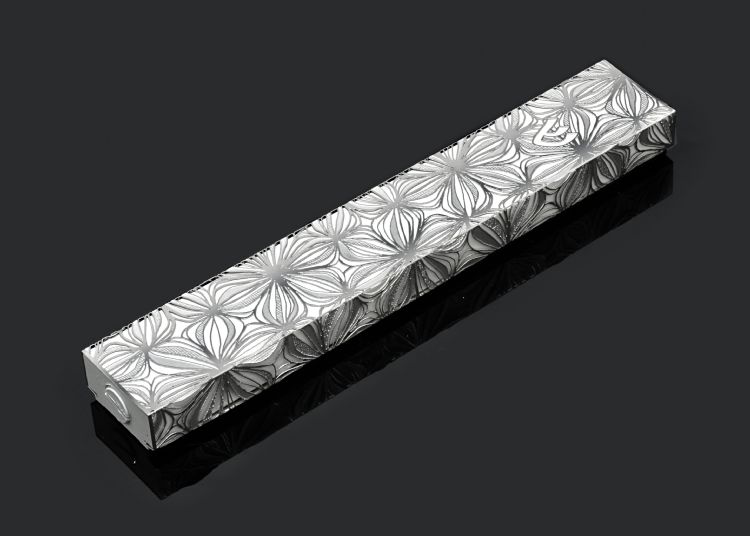 Flower Shadows XL Mezuzah