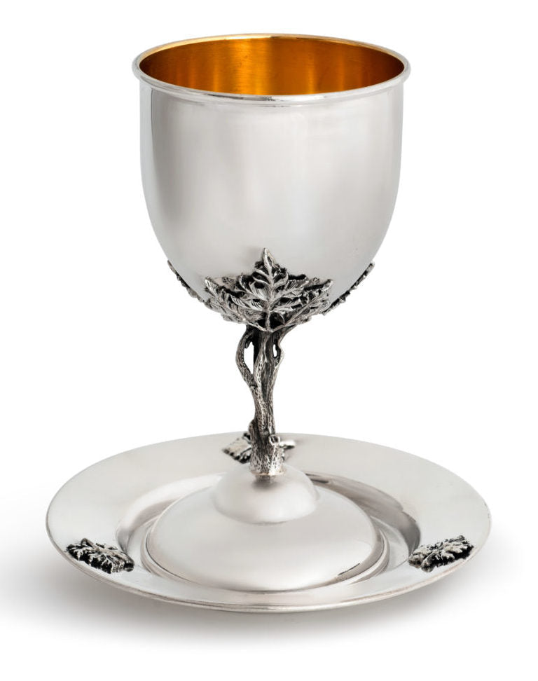 Leaf Kiddush Cup
