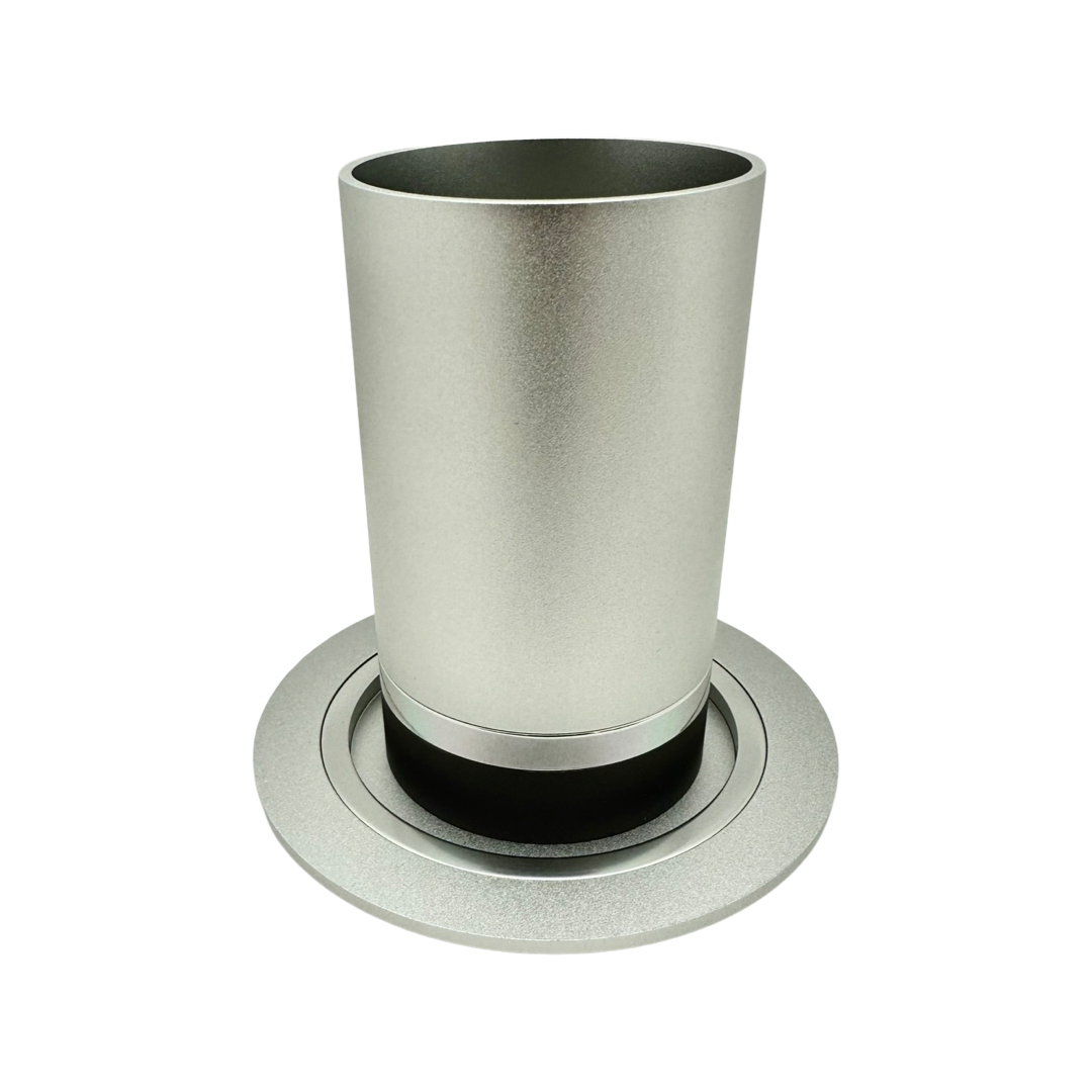 Anodized Aluminum Kiddush Cup with Ring