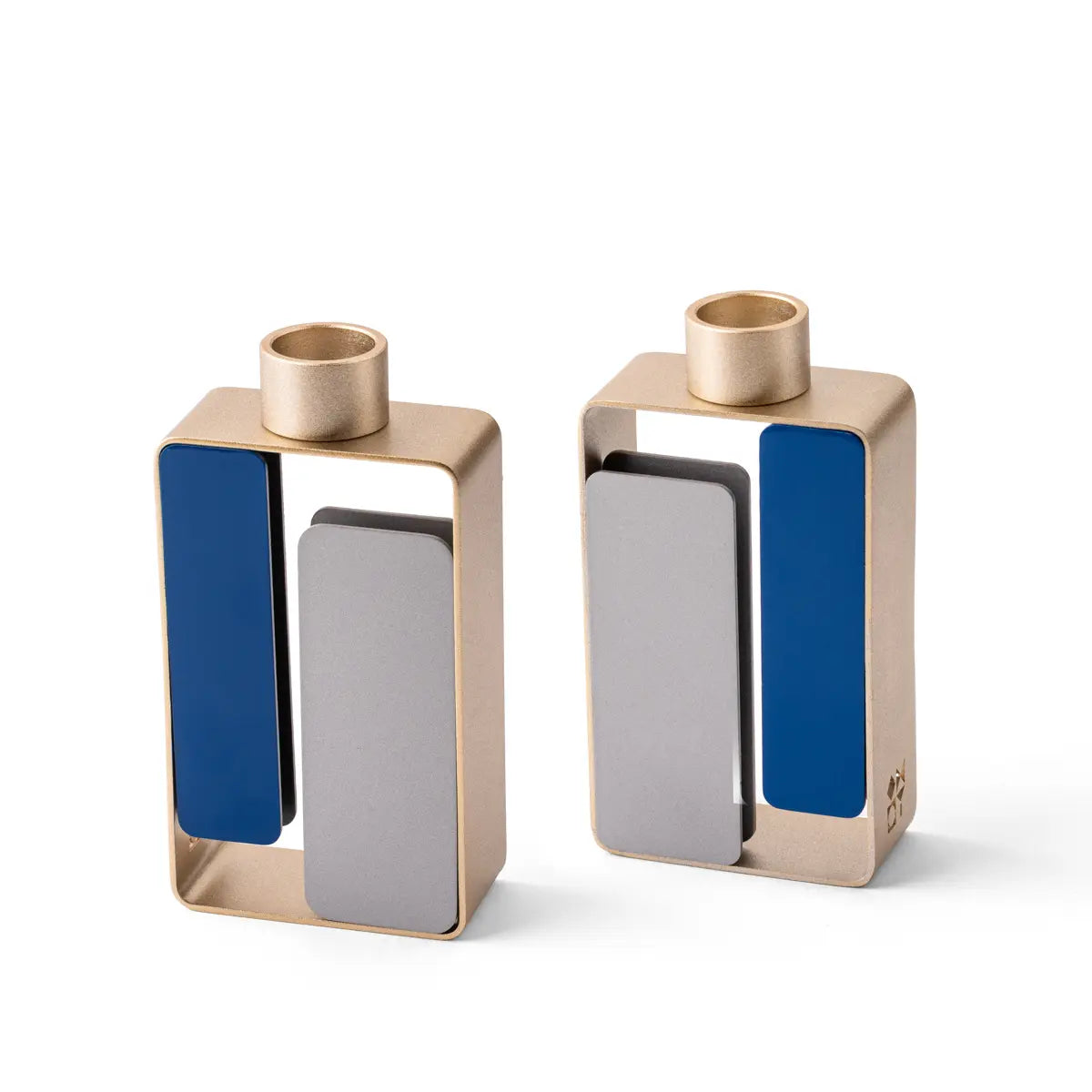 Modrian Inspired Candlesticks