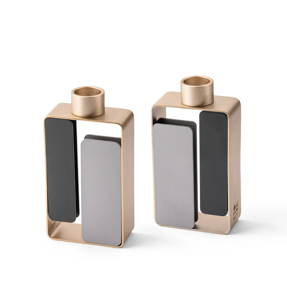 Modrian Inspired Candlesticks
