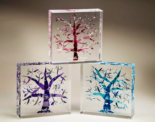 Tree of Life Wedding Cube