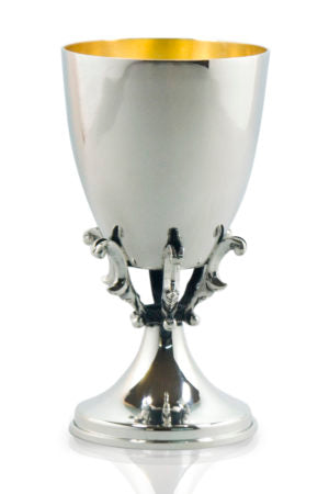 Scalloped Kiddush cup