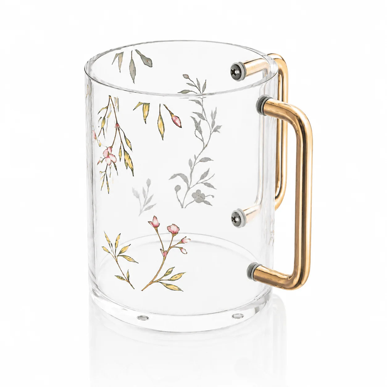 Floral Bird Washing Cup