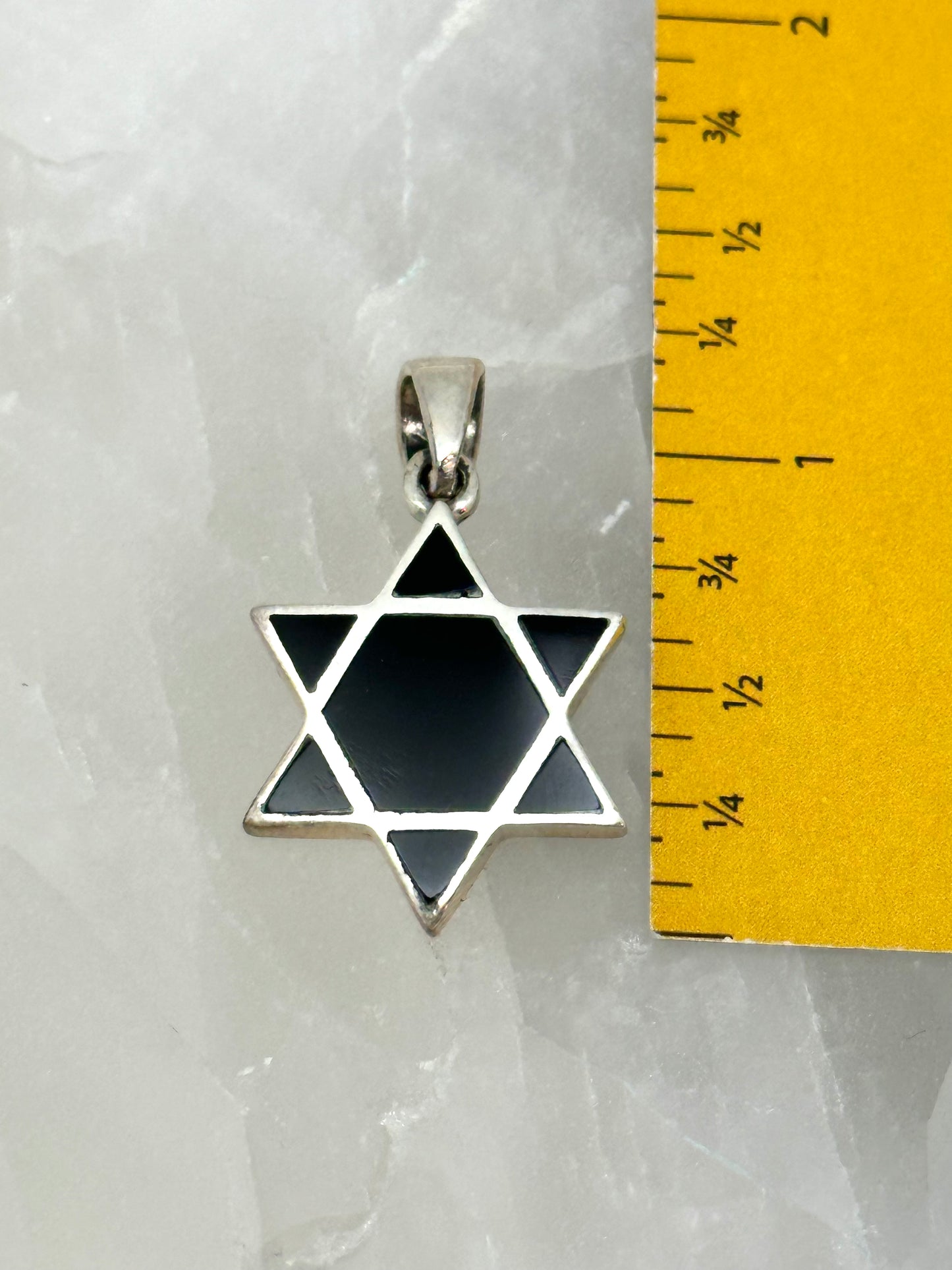 Black Onyx Magen David