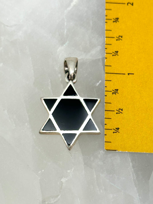 Black Onyx Magen David
