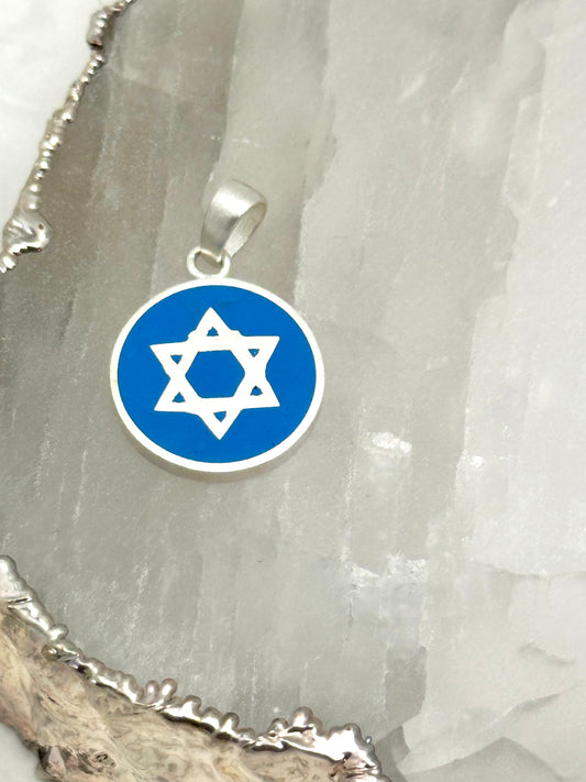 Round Magen David Pendant
