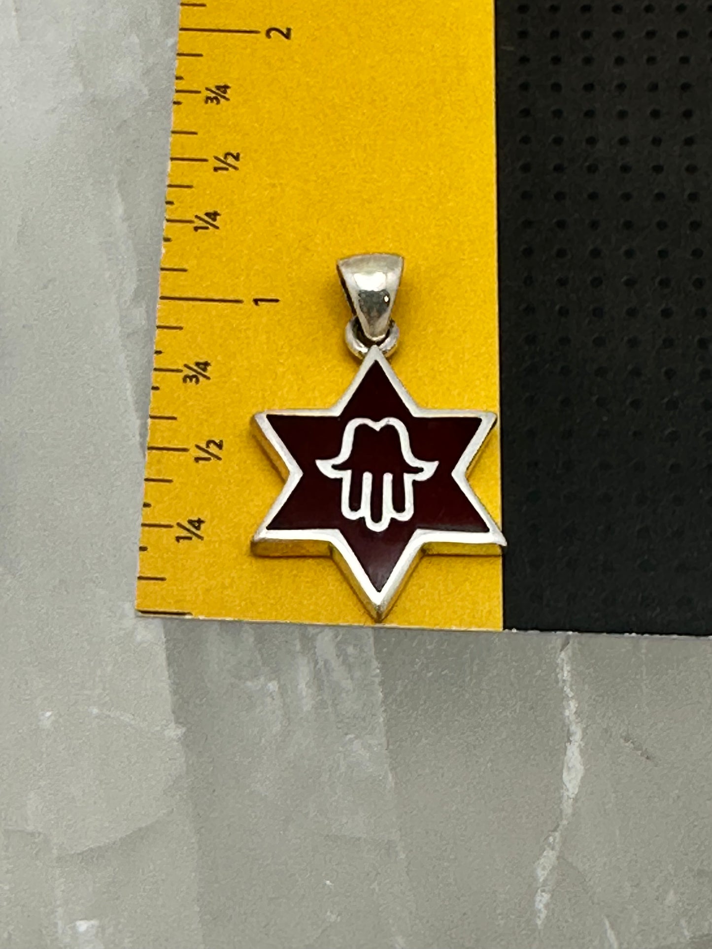 Star With Magen David or Hamsa