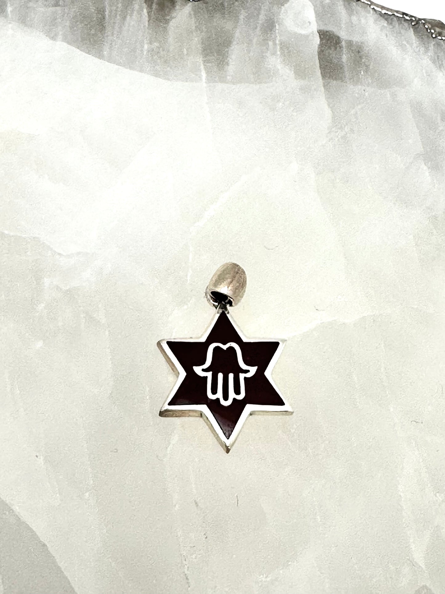 Star With Magen David or Hamsa