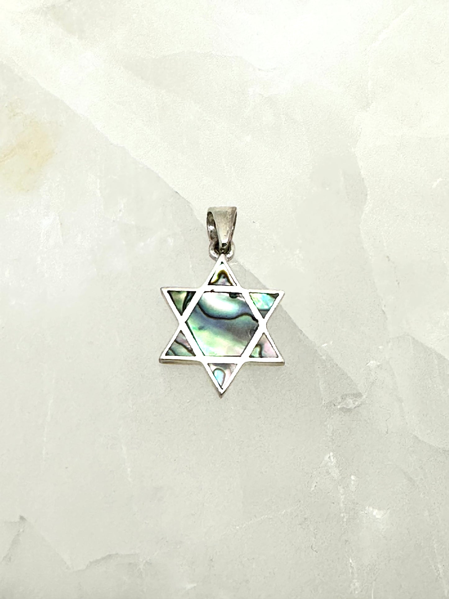 Abalone Shell Magen David
