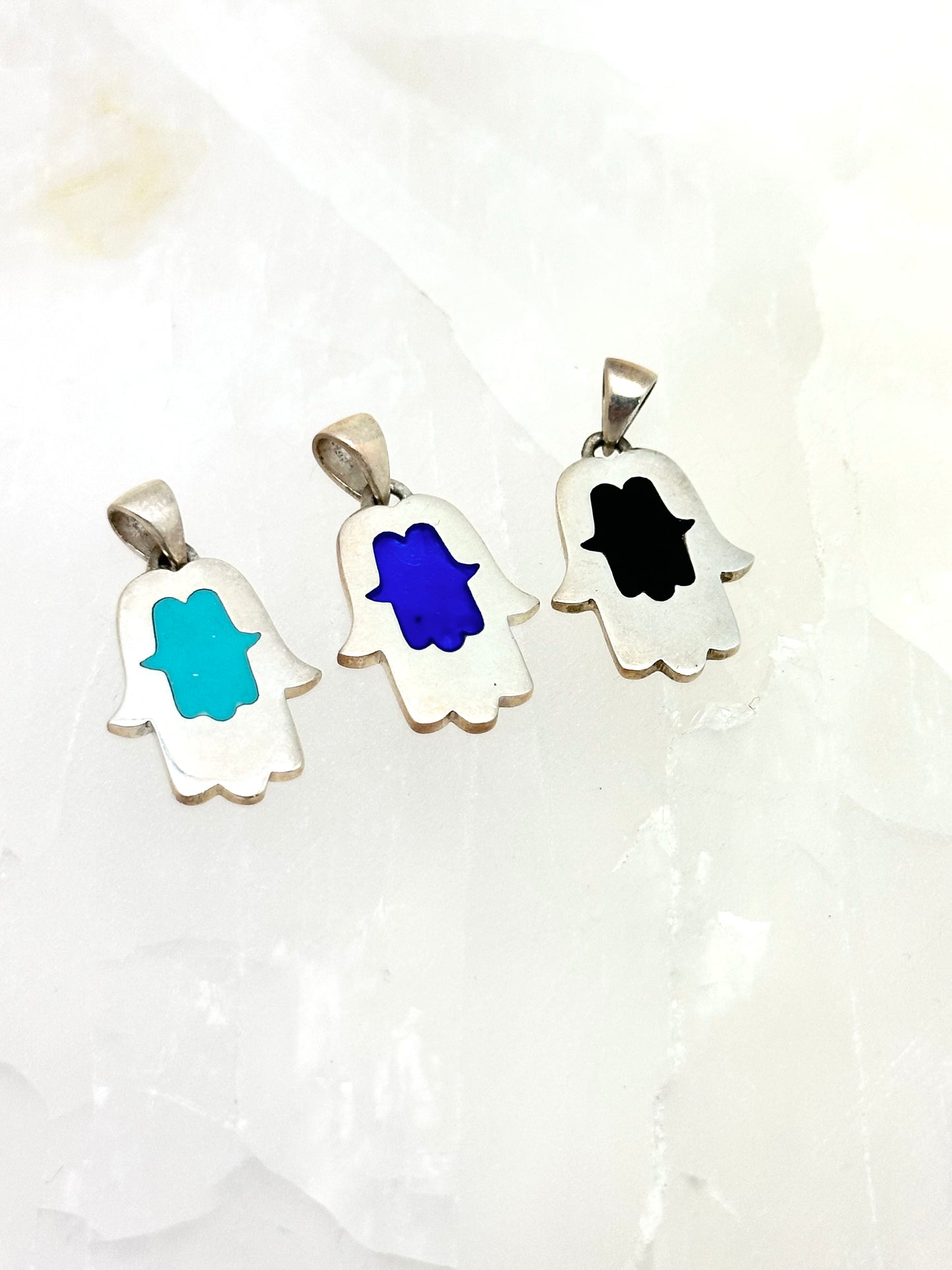 Hamsa Pendant With a color Hamsa