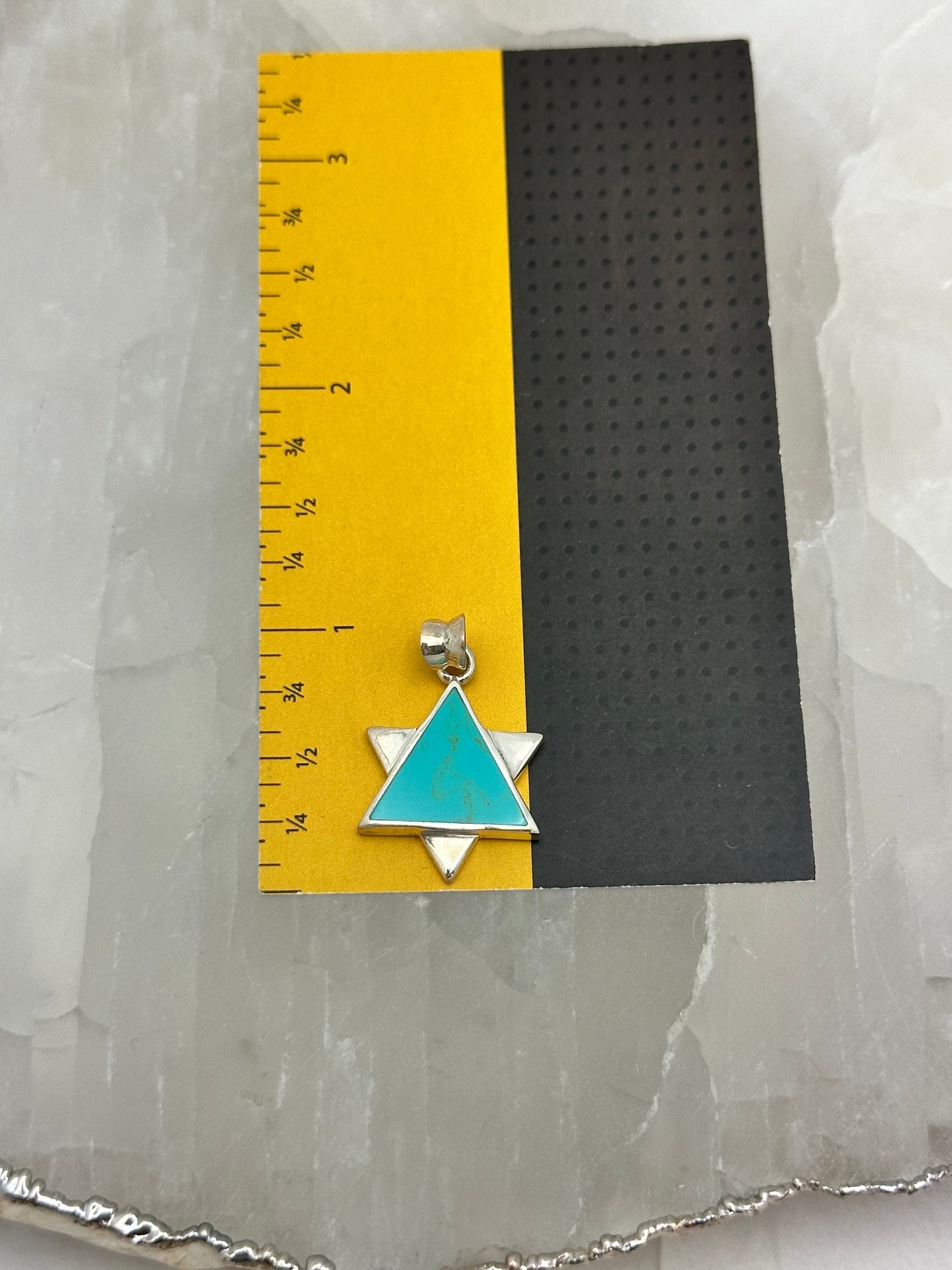 Semi Precious Stone Magen David