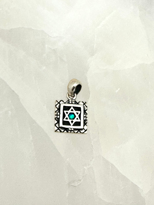 Square Frame With Magen David
