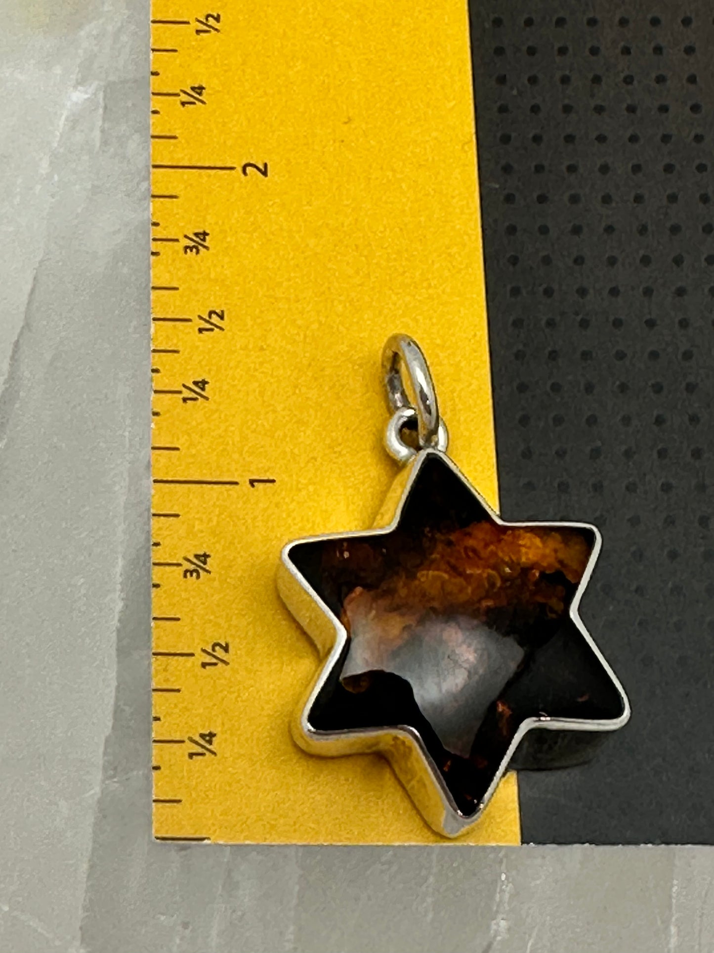 Amber Jewish Star