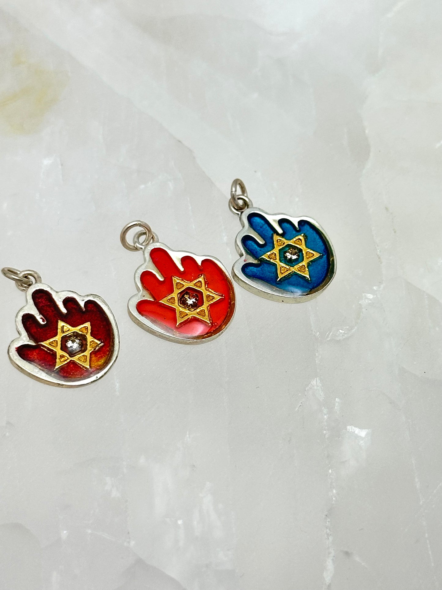 Enamel Hamsa