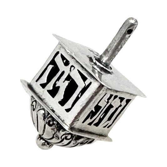 Small Sterling Silver Dreidel