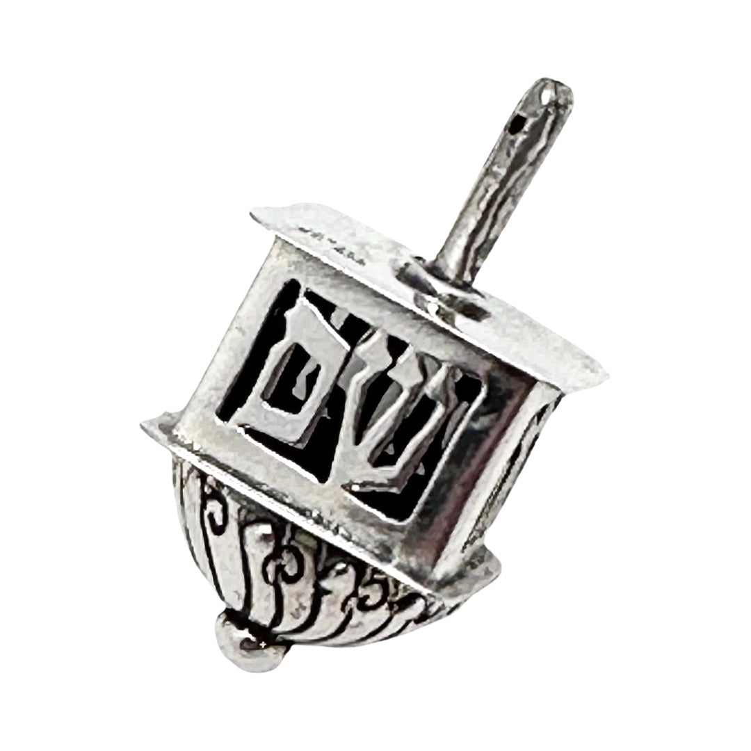 Small Sterling Silver Dreidel
