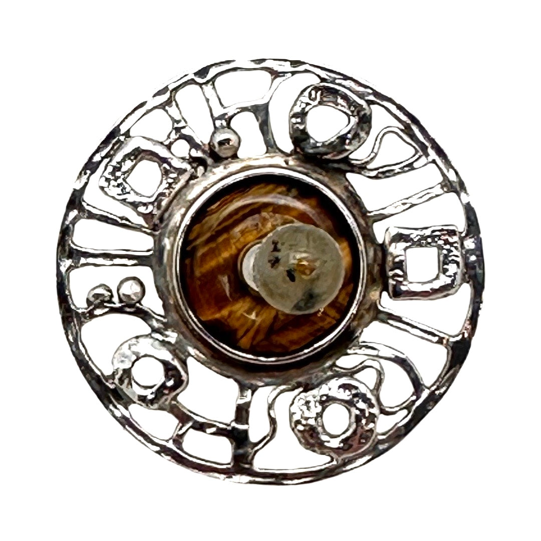 Semi Precious Stone & Silver Dreidel