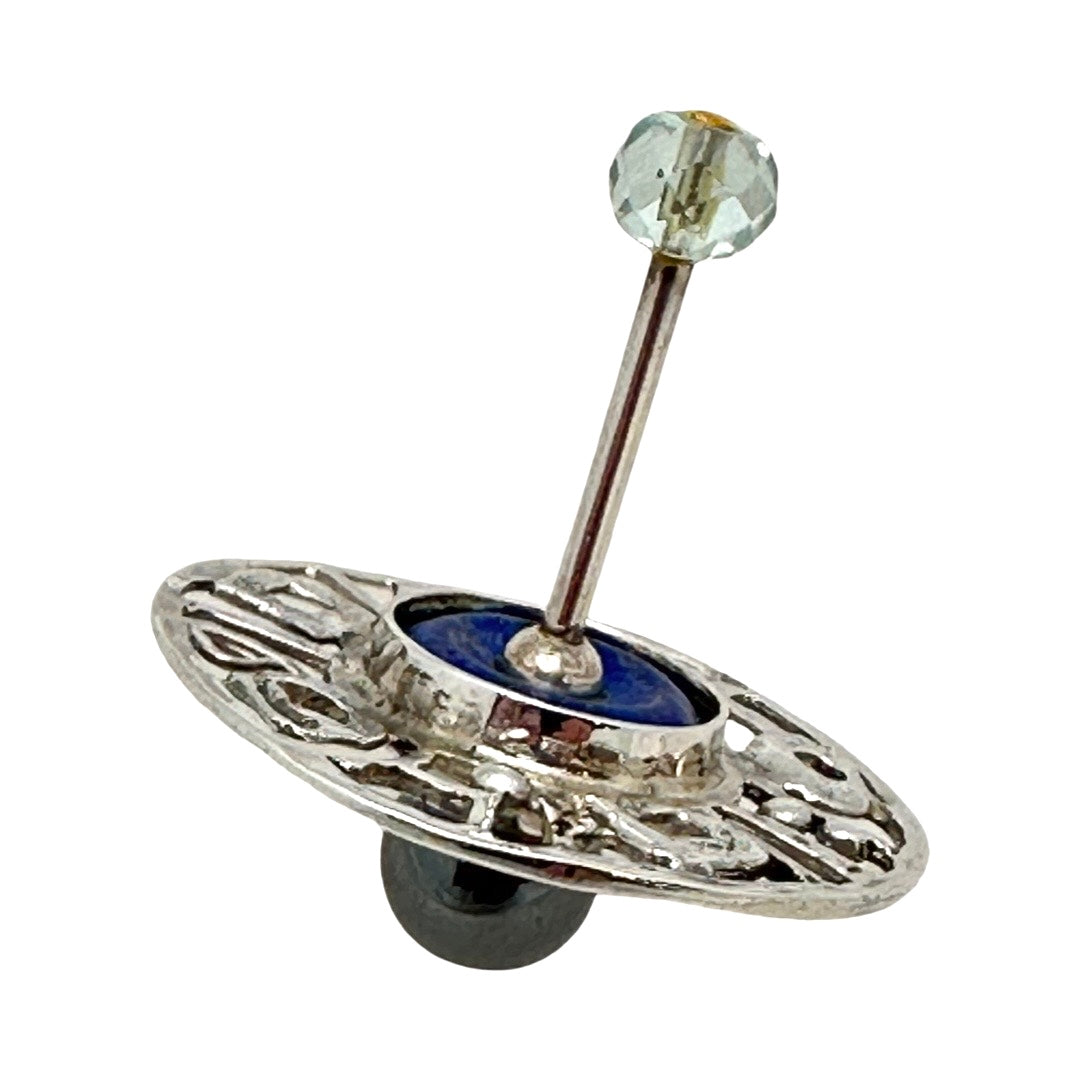 Semi Precious Stone & Silver Dreidel