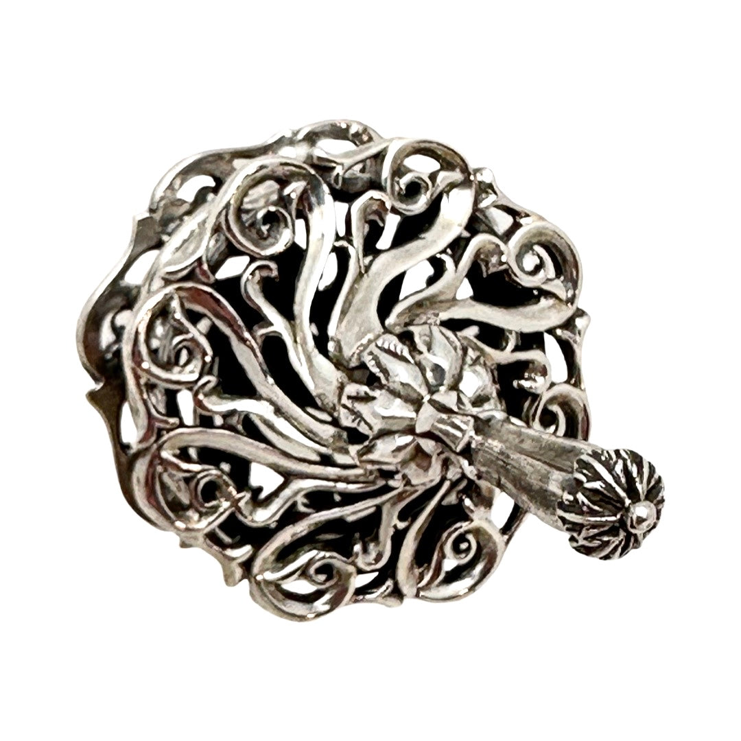 Casted Silver Dreidel