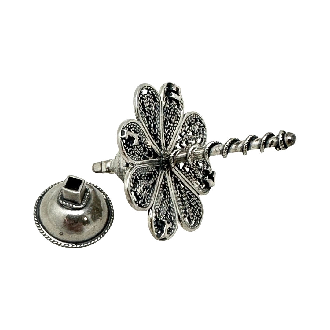 Floral Filigree Petal Dreidel