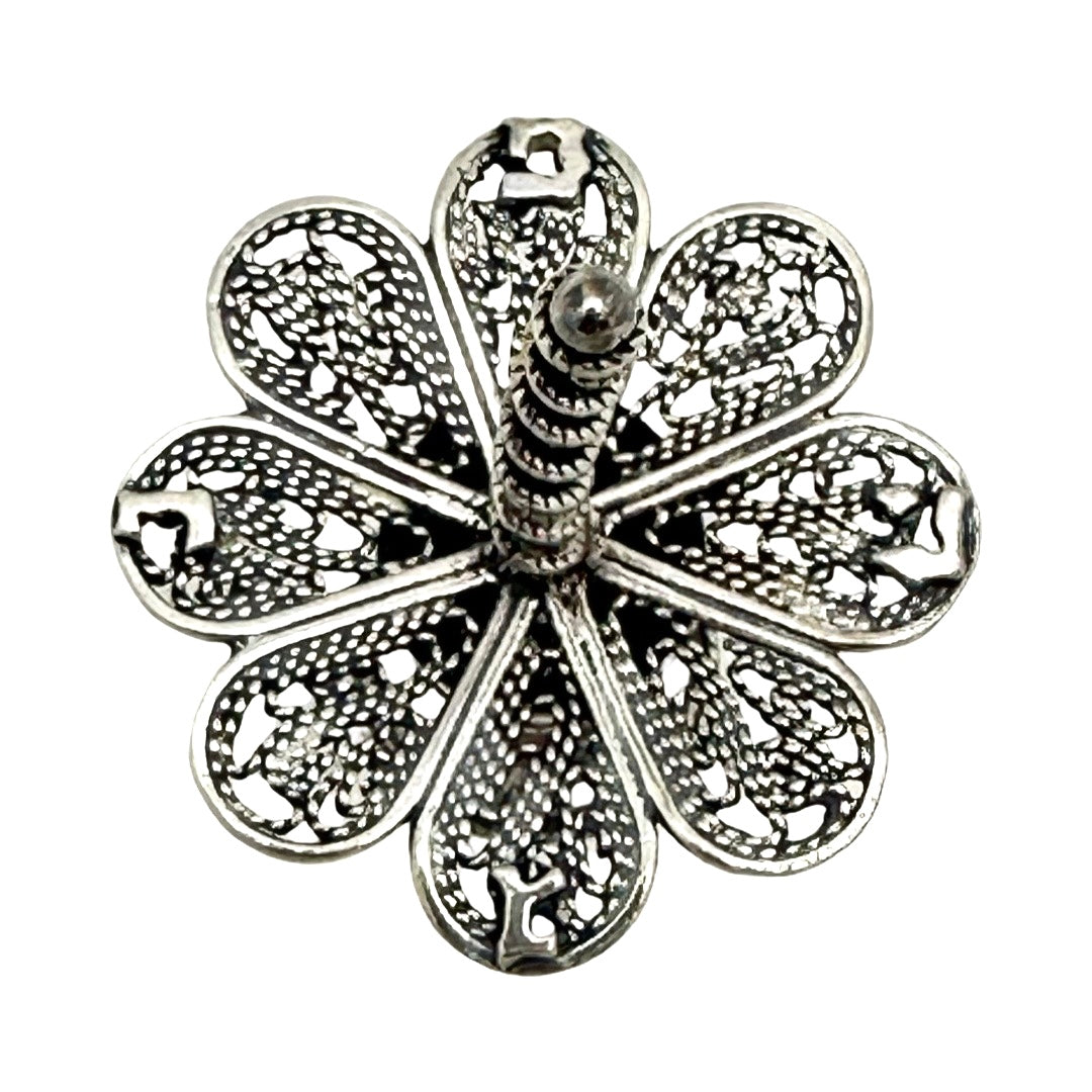 Floral Filigree Petal Dreidel
