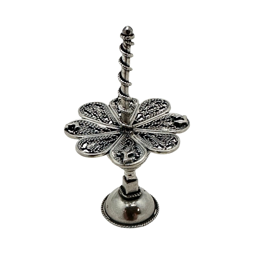 Floral Filigree Petal Dreidel