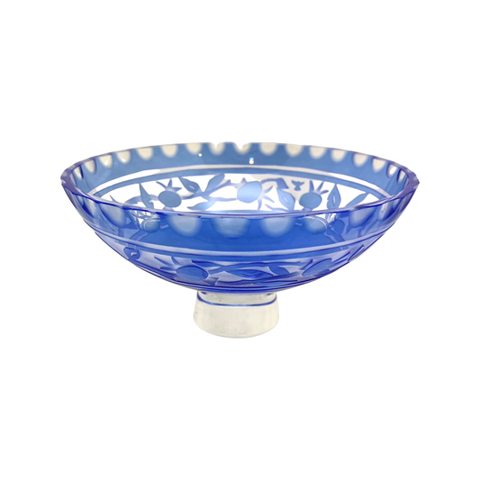 Pomegranate Blue Bowl