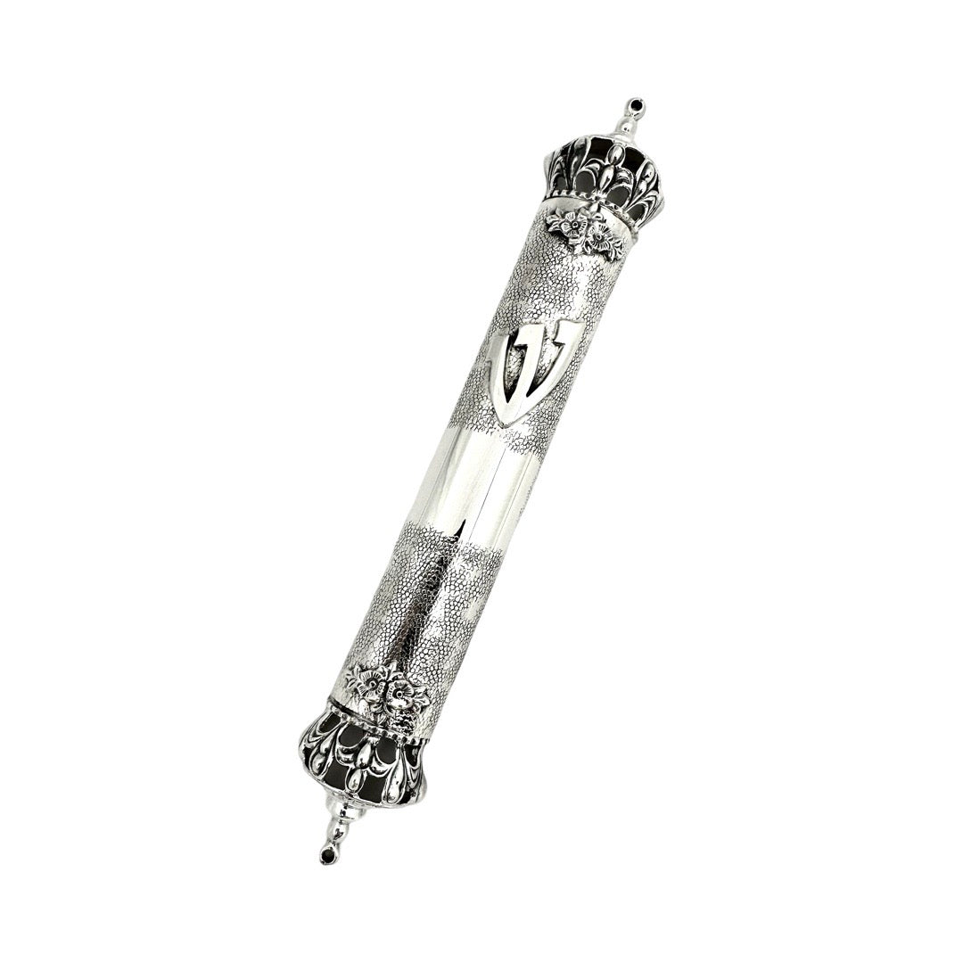 Sterling Silver Heritage Mezuzah