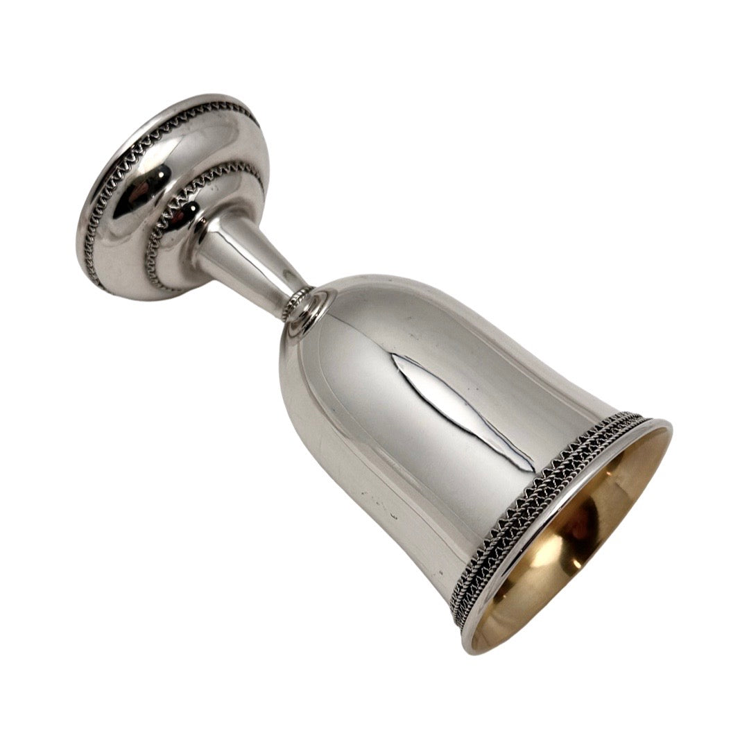 Kiddush Cup With Filigree