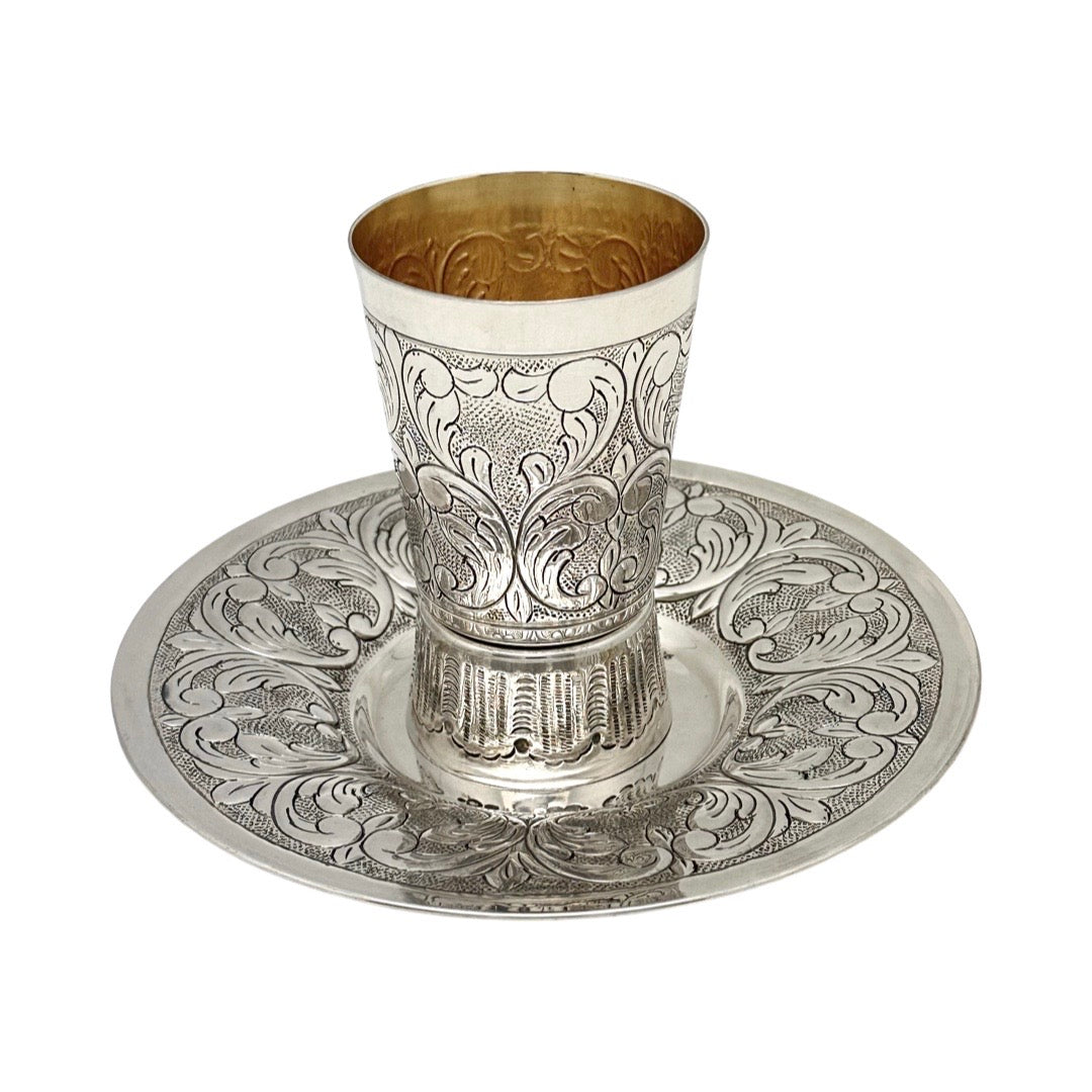 Chased Batuni Kiddush Cup Set