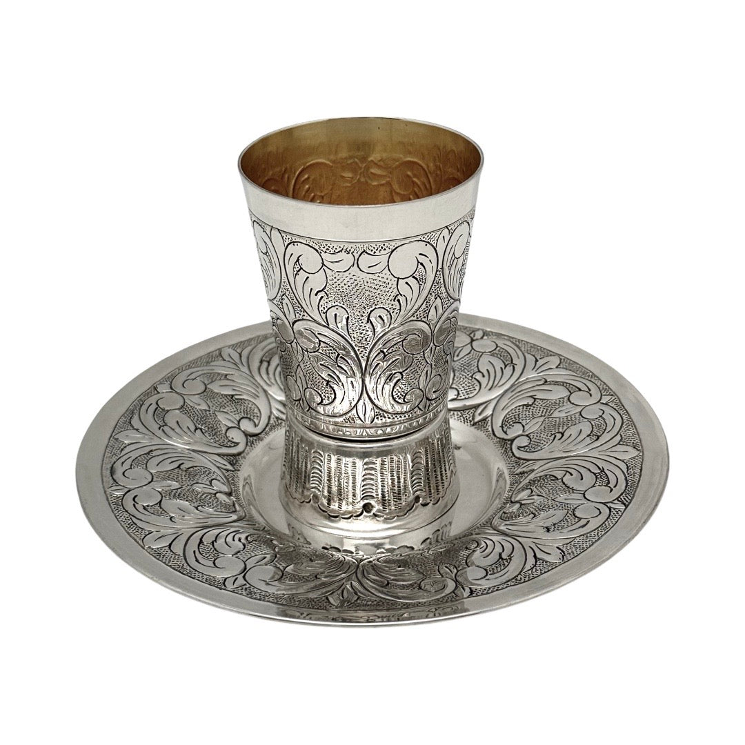 Chased Batuni Kiddush Cup Set