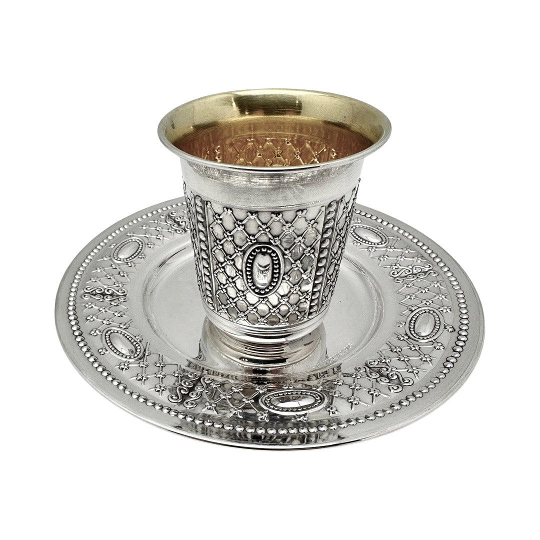 Riviis Kiddush Cup Set- Minimum Shiur