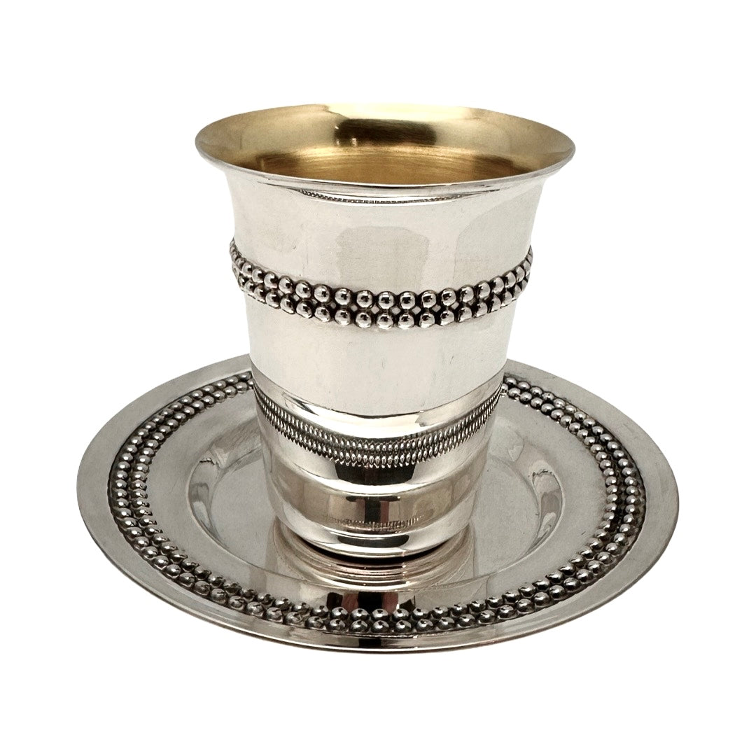 Beads Kiddush Cup Set