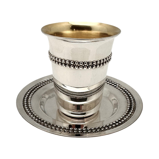 Beads Kiddush Cup Set