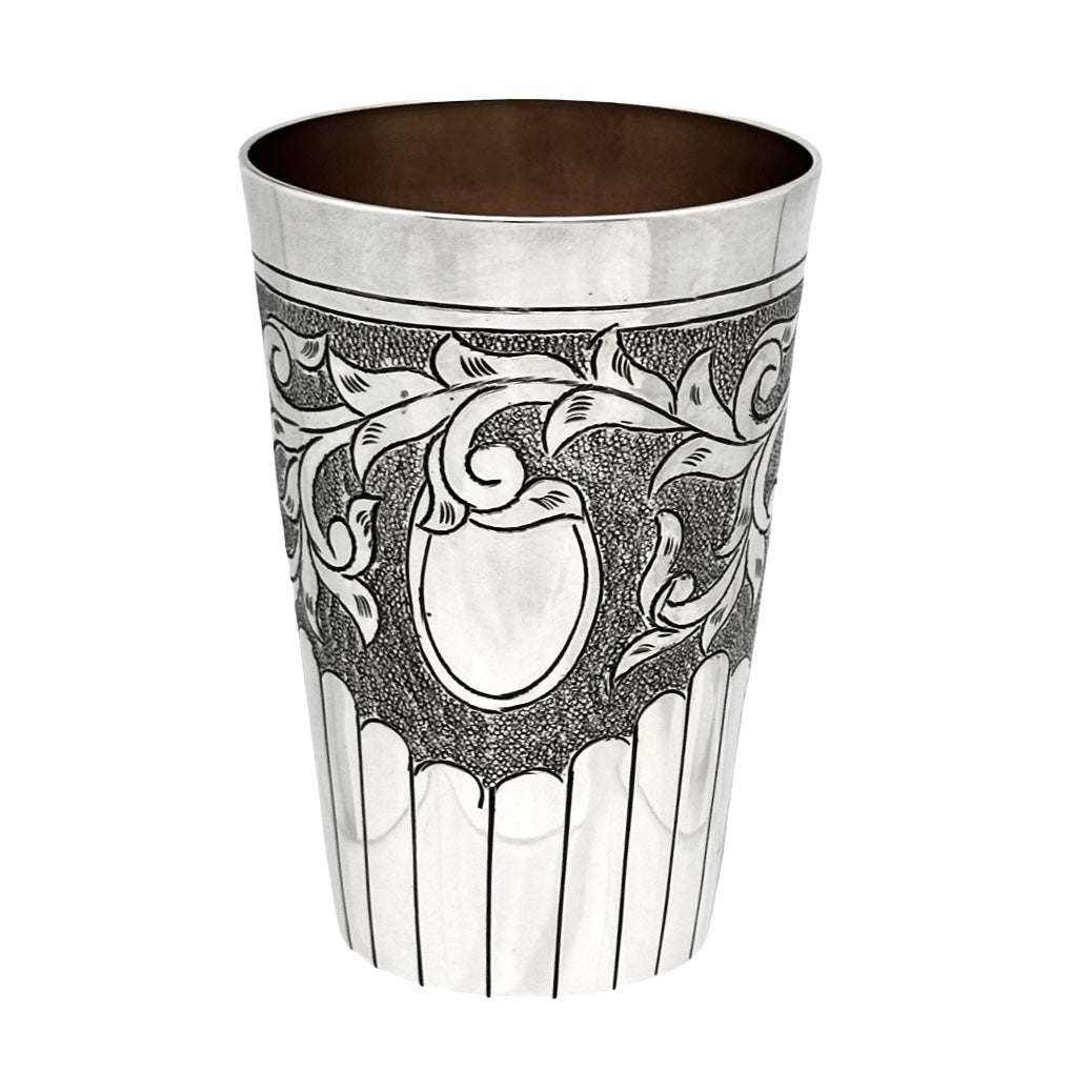 Chase and Oval Kiddush Cup Set