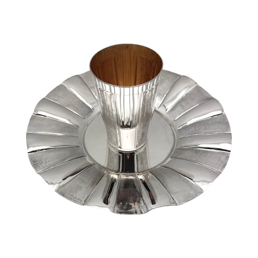 Sterling Silver AG Kiddush Cup Set