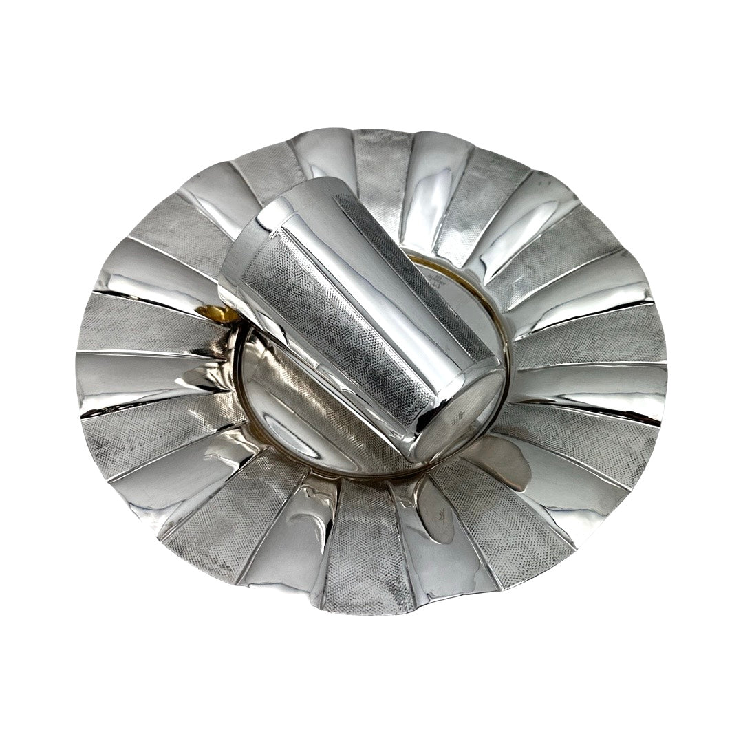 Sterling Silver AG Kiddush Cup Set